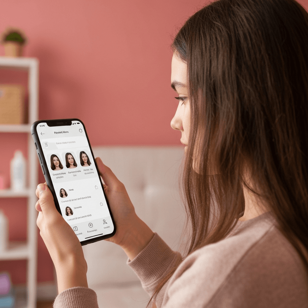 App para Cortes Femininos: Teste Antes de Cortar